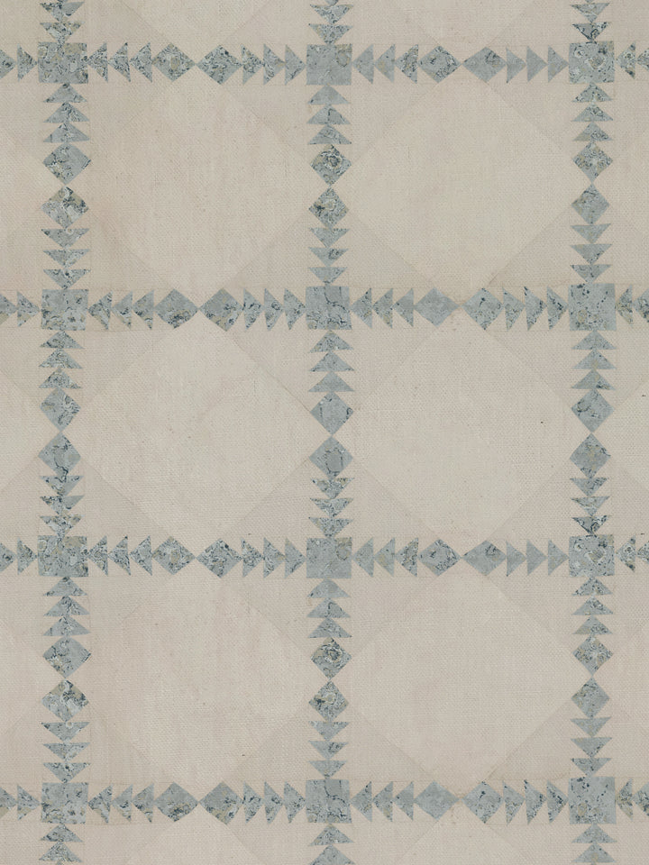 borden linen fabric by nathan turner aqua