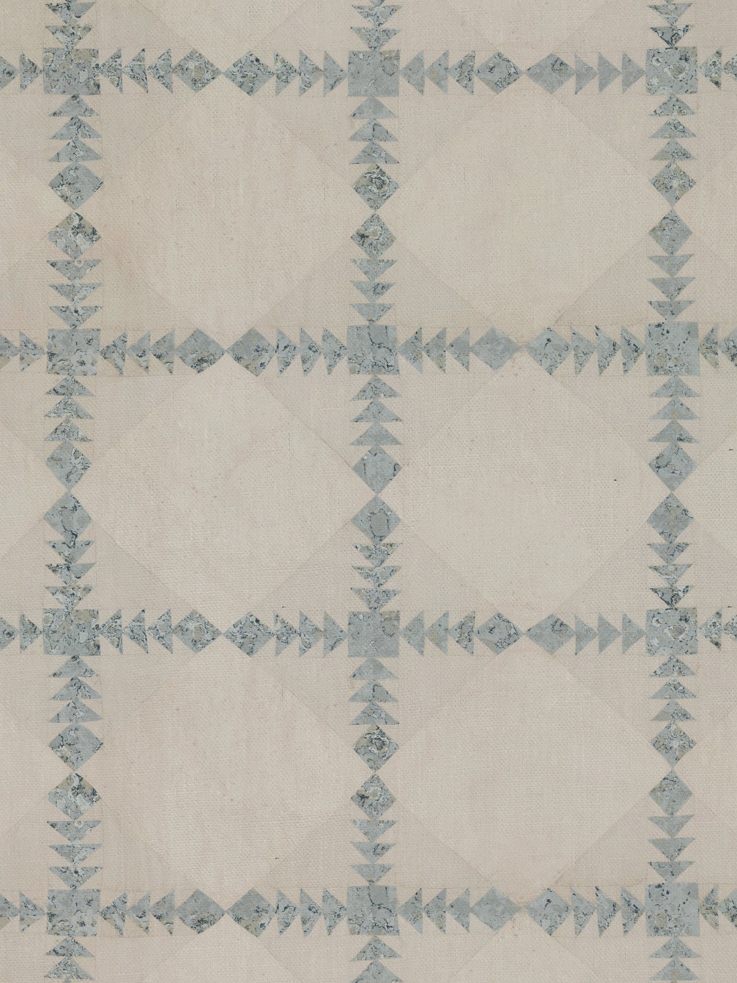 'Borden' Linen Fabric by Nathan Turner - Aqua