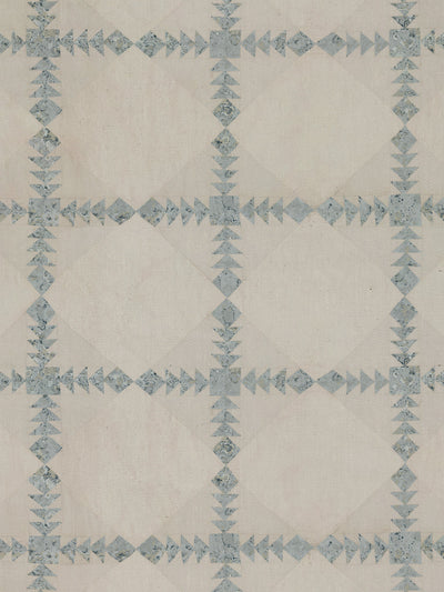 'Borden' Linen Fabric by Nathan Turner - Aqua