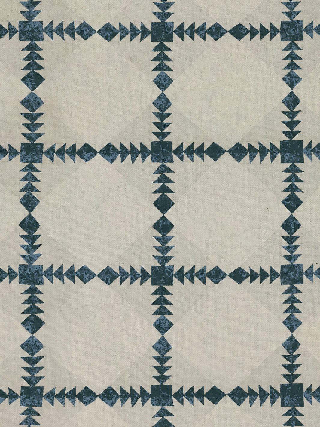 borden linen fabric by nathan turner blue
