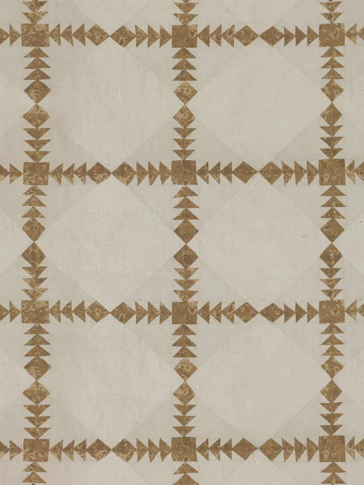 borden linen fabric by nathan turner yellow