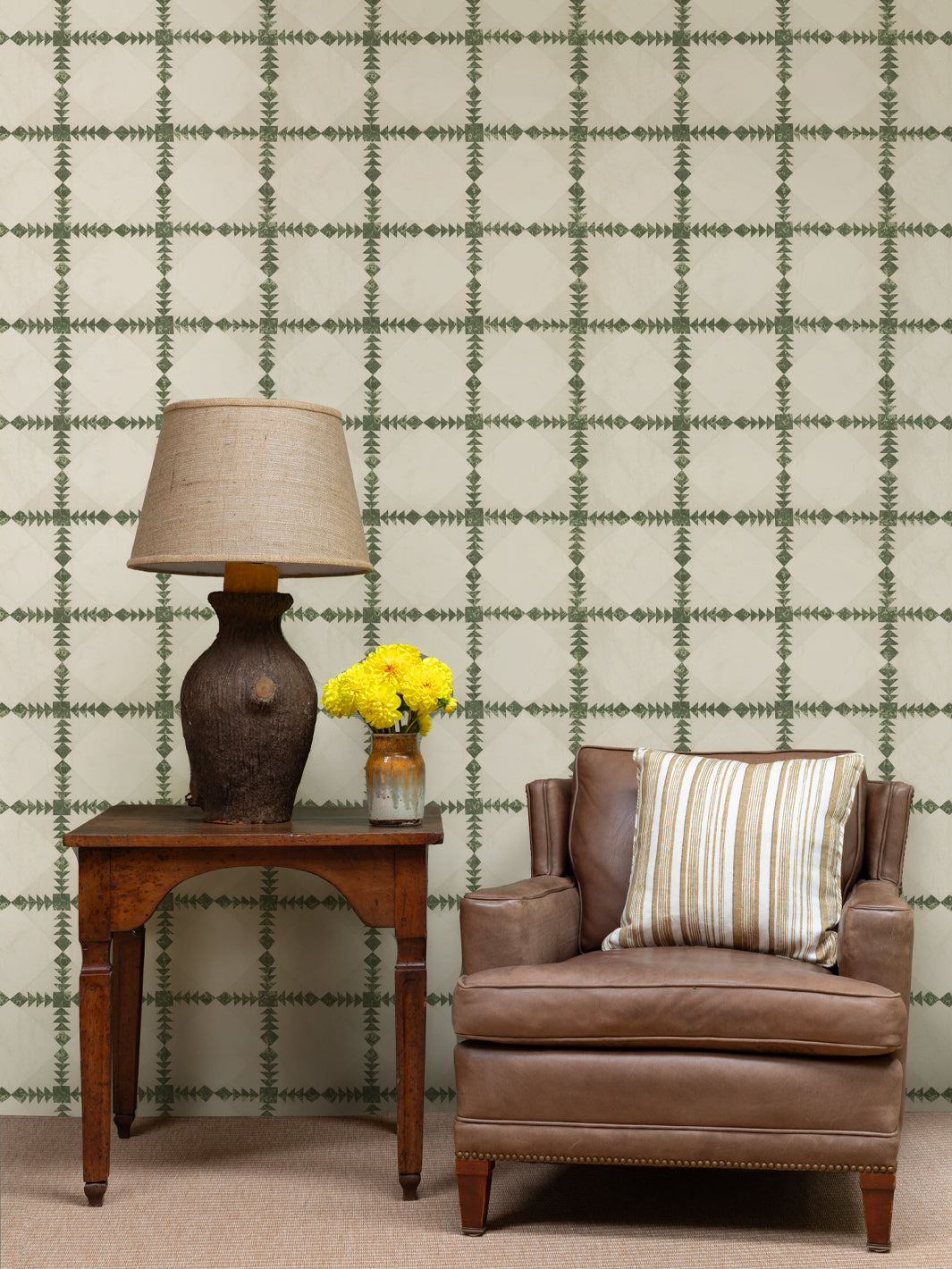 borden wallpaper by nathan turner darkgreen