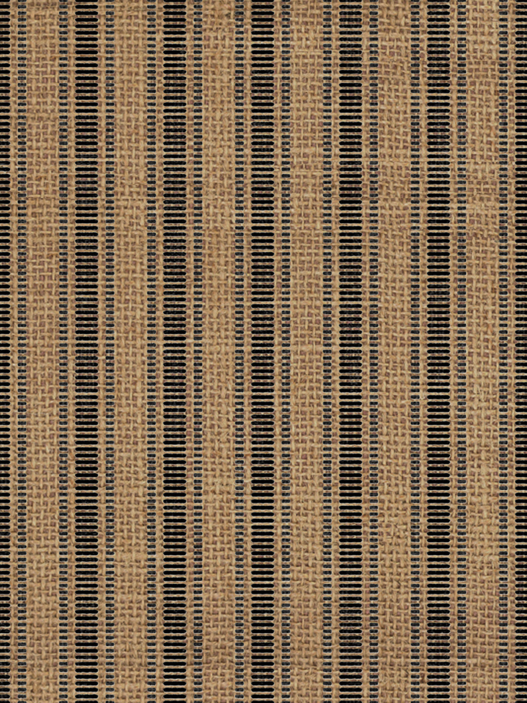 'Boys Pajamas' Burlap Wallpaper by Flint Wood & Hicks - Black