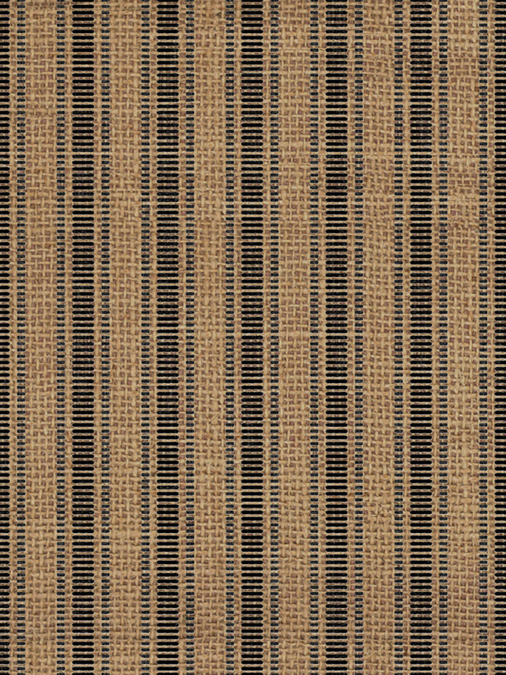'Boys Pajamas' Burlap Wallpaper by Flint Wood & Hicks - Black