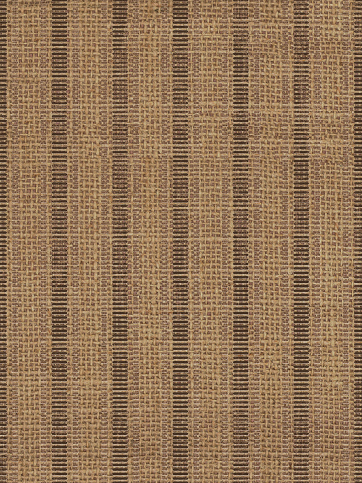 'Boys Pajamas' Burlap Wallpaper by Flint Wood & Hicks - Brown
