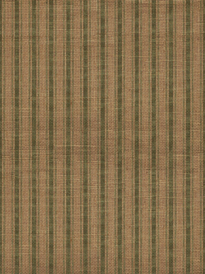 'Boys Pajamas' Burlap Wallpaper by Flint Wood & Hicks - Olive