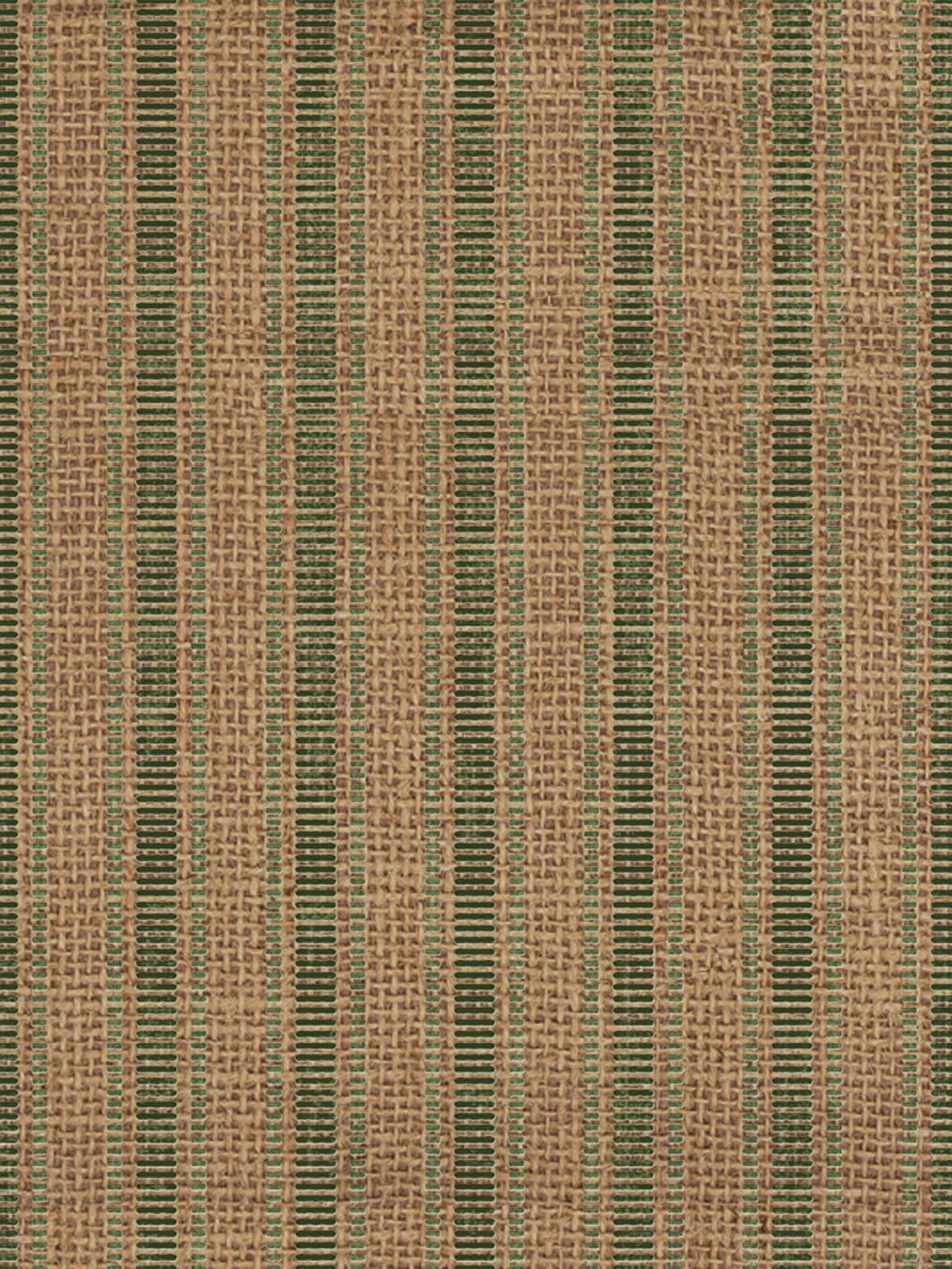 'Boys Pajamas' Burlap Wallpaper by Flint Wood & Hicks - Olive