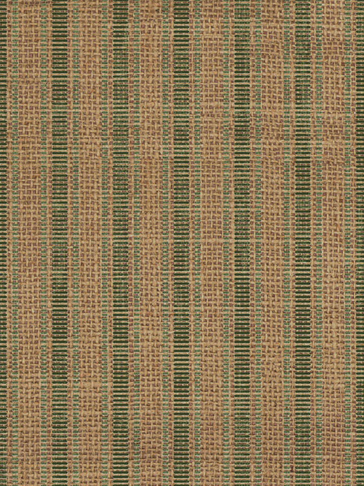 'Boys Pajamas' Burlap Wallpaper by Flint Wood & Hicks - Olive