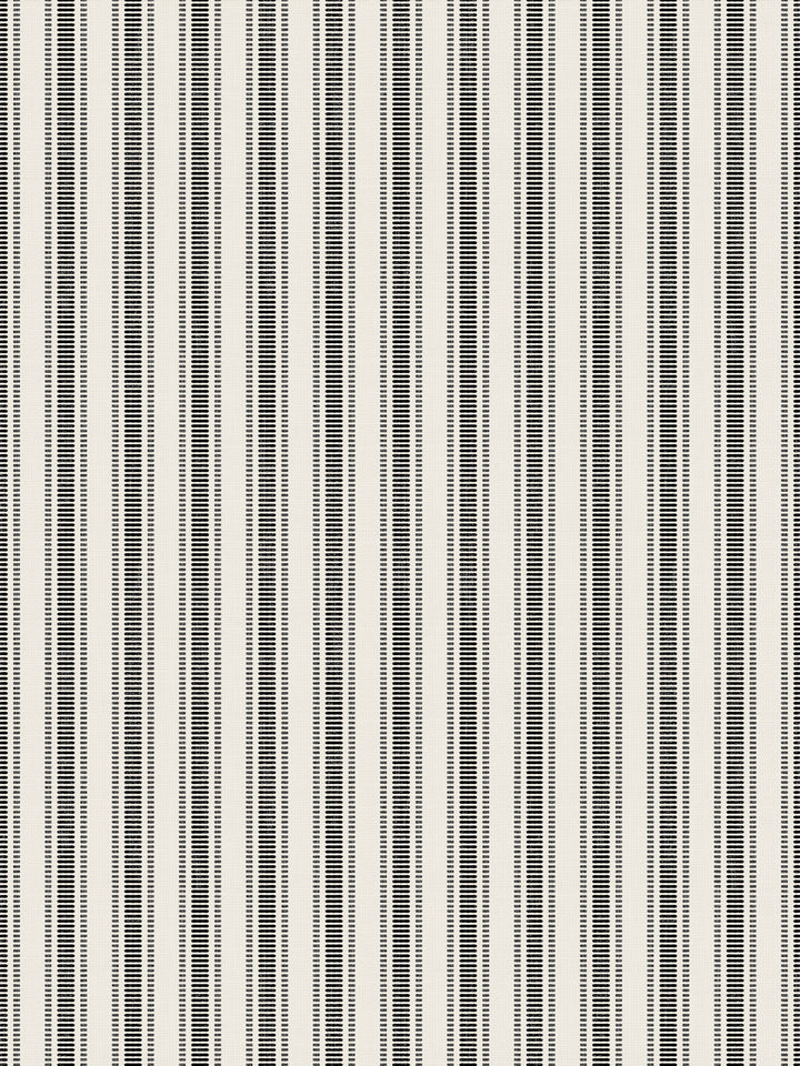 'Boys Pajamas' Wallpaper by Flint Wood & Hicks - Black