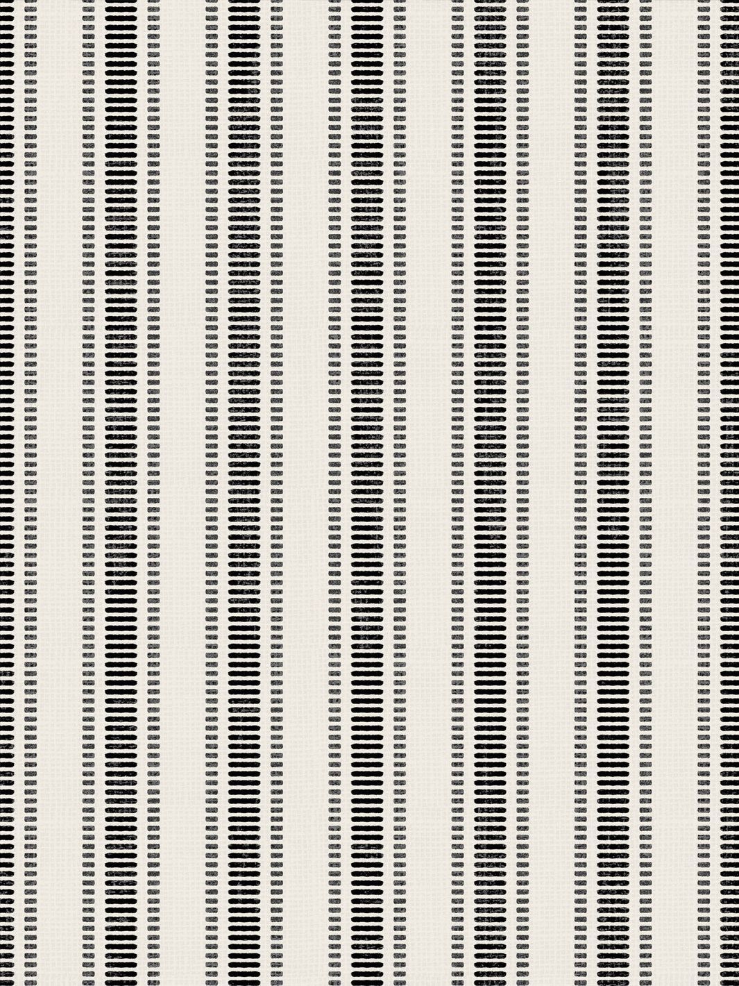 'Boys Pajamas' Wallpaper by Flint Wood & Hicks - Black