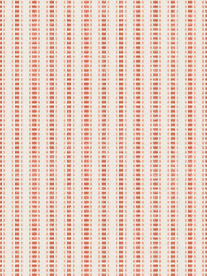 'Boys Pajamas' Wallpaper by Flint Wood & Hicks - Dark Coral