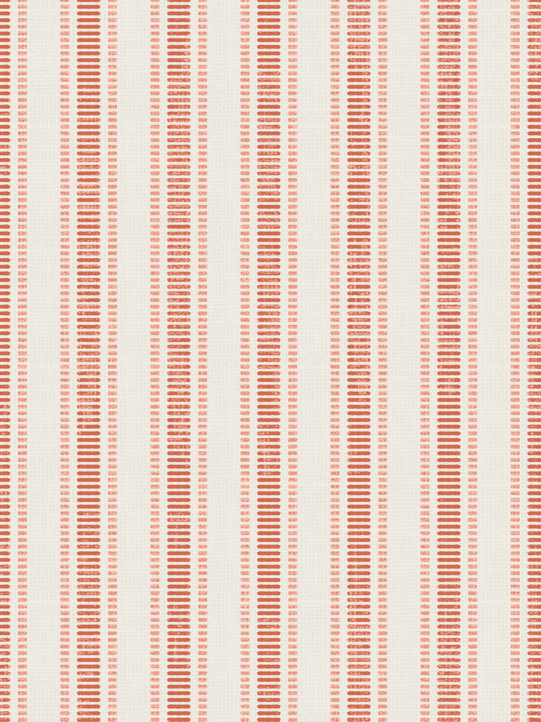 'Boys Pajamas' Wallpaper by Flint Wood & Hicks - Dark Coral