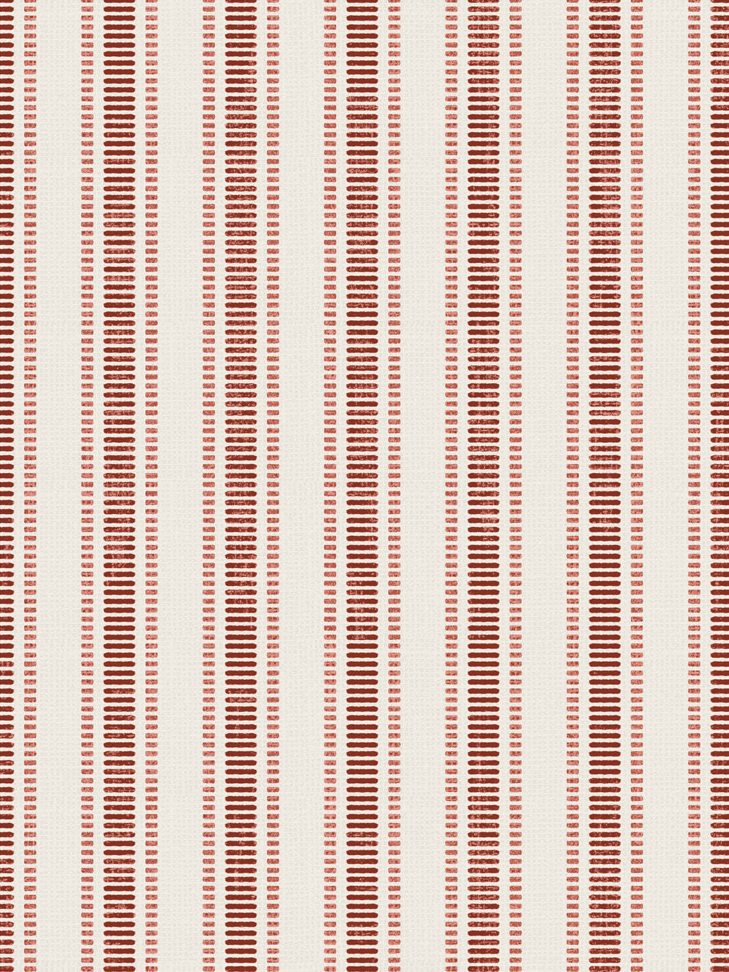 'Boys Pajamas' Wallpaper by Flint Wood & Hicks - Dark Red