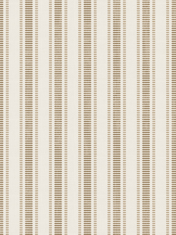 'Boys Pajamas' Wallpaper by Flint Wood & Hicks - Khaki