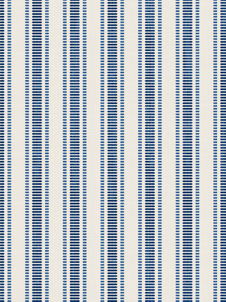 'Boys Pajamas' Wallpaper by Flint Wood & Hicks - Midnight