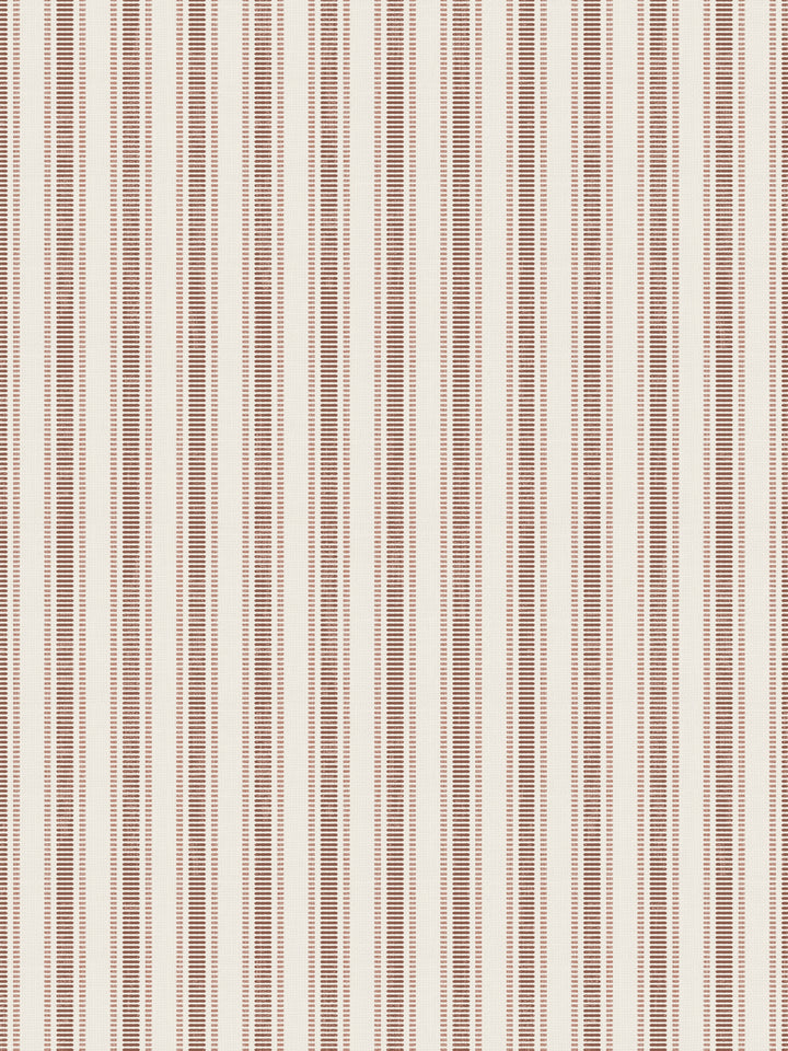 'Boys Pajamas' Wallpaper by Flint Wood & Hicks - Red Brown