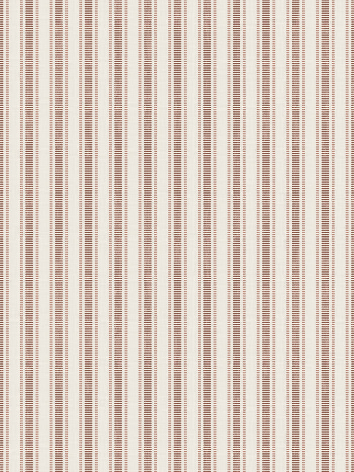 'Boys Pajamas' Wallpaper by Flint Wood & Hicks - Red Brown