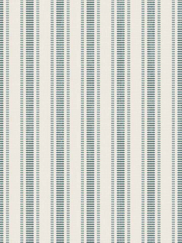 'Boys Pajamas' Wallpaper by Flint Wood & Hicks - Seafoam