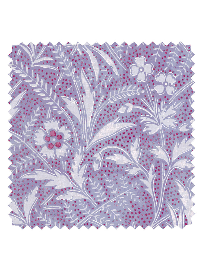 'Brigitta' Linen Fabric by Sarah Jessica Parker - Heliotrope