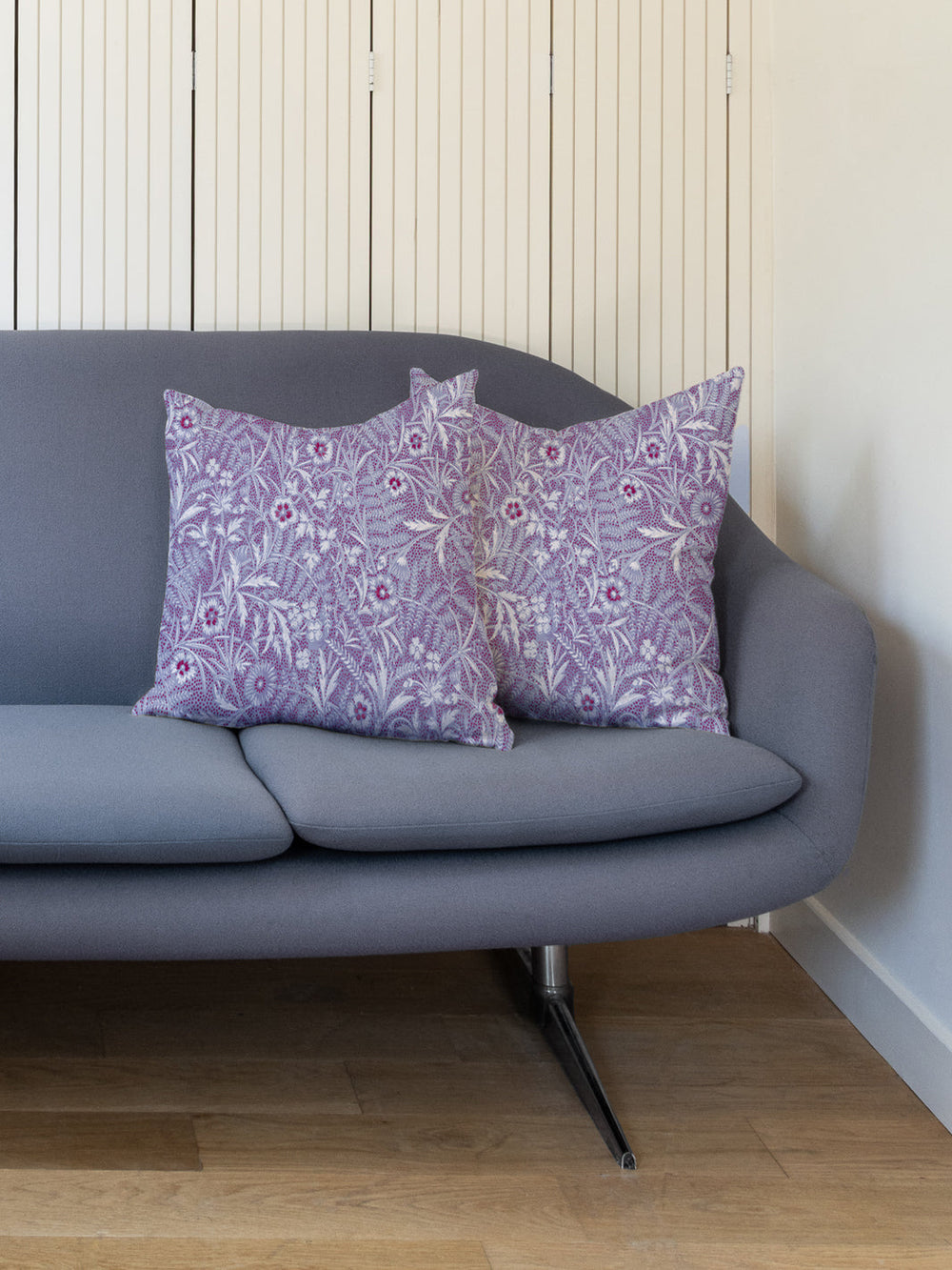 brigitta linen fabric by sjp heliotrope