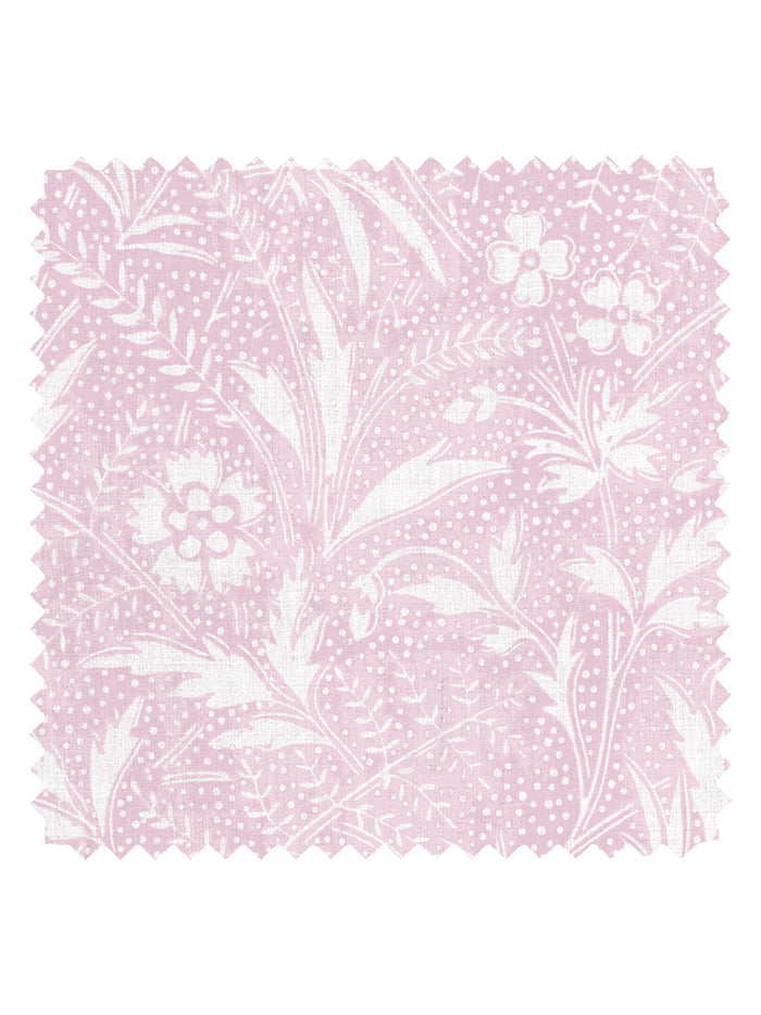 'Brigitta' Linen Fabric by Sarah Jessica Parker - Pink Slipper