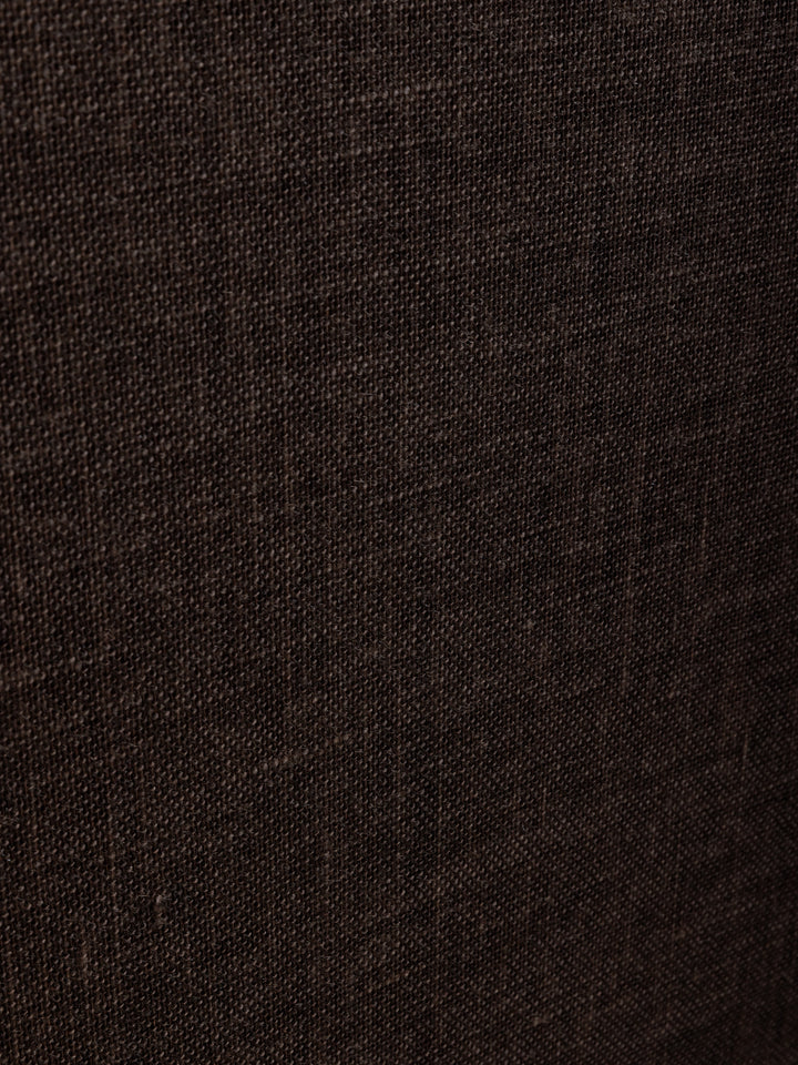 burlap grasscloth wallpaper in cocoa