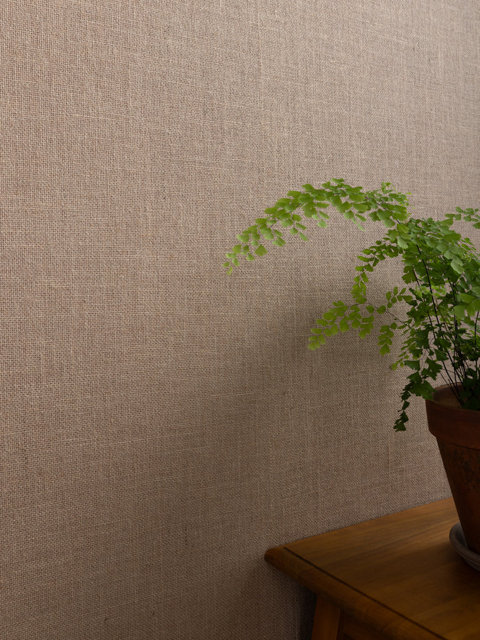 'Burlap' Grasscloth Wallpaper - Sisal