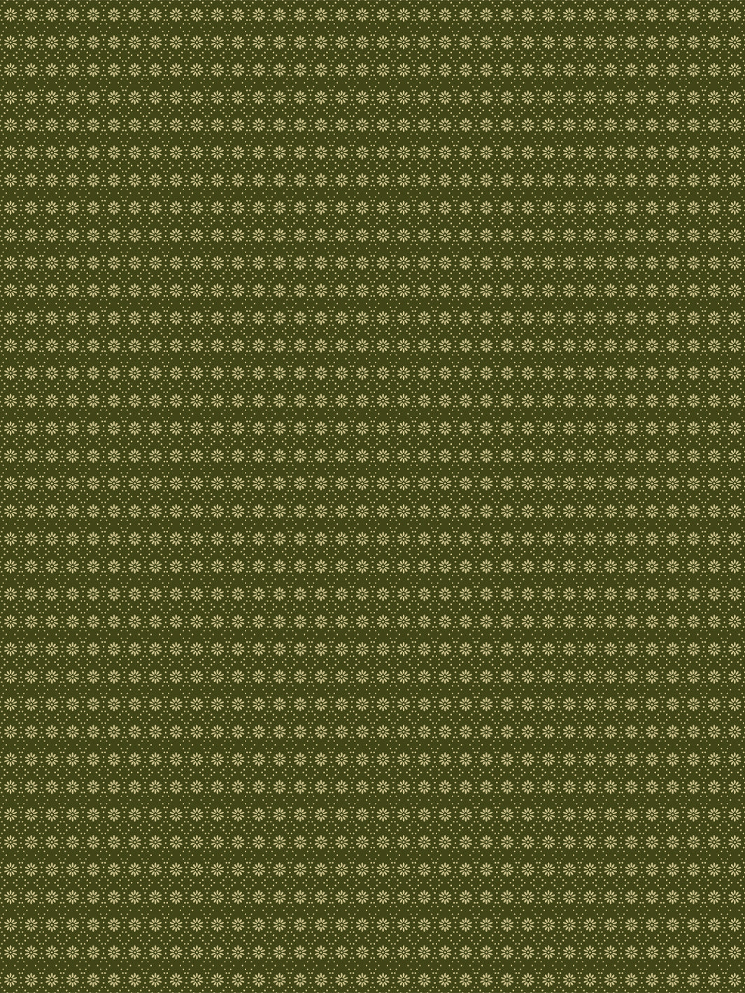 'Buttonwood' Wallpaper by Flint Wood & Hicks - Dark Olive