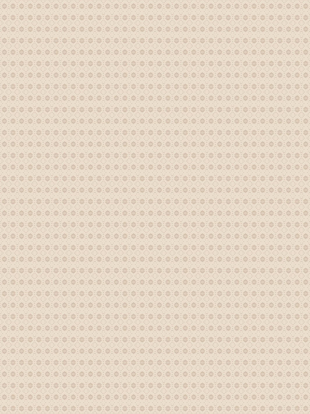 'Buttonwood' Wallpaper by Flint Wood & Hicks - Light Brown on Khaki