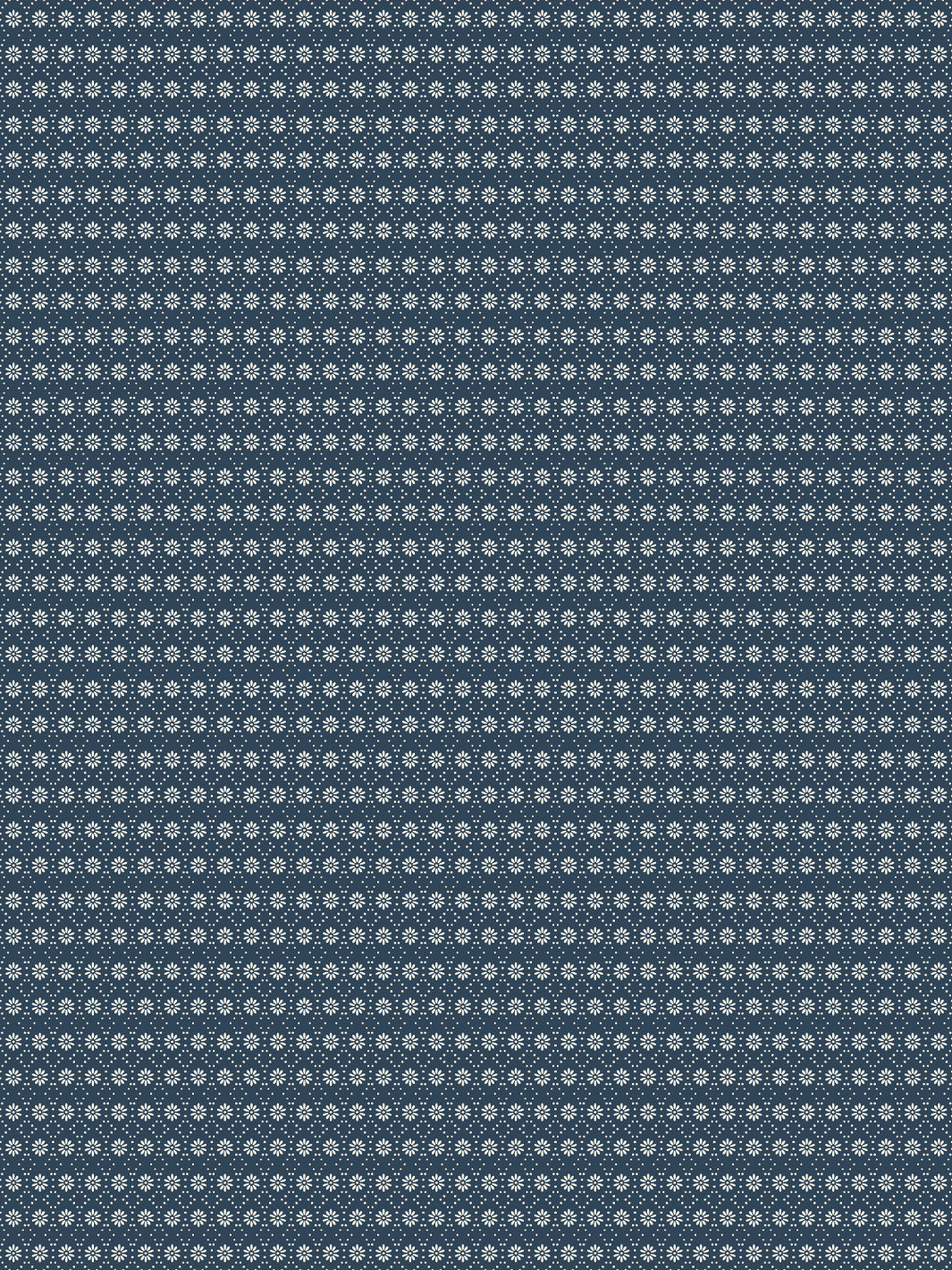 'Buttonwood' Wallpaper by Flint Wood & Hicks - Midnight