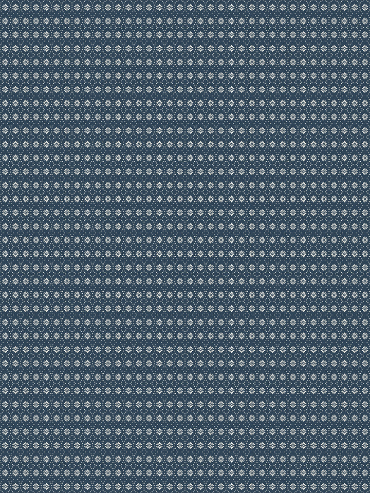 'Buttonwood' Wallpaper by Flint Wood & Hicks - Midnight