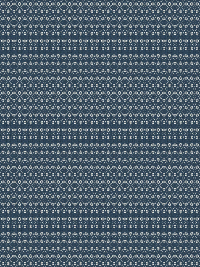 'Buttonwood' Wallpaper by Flint Wood & Hicks - Midnight