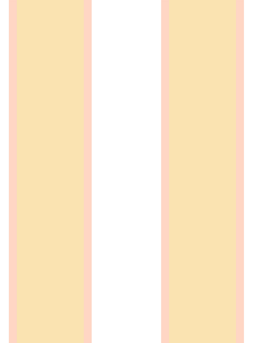 'Cabana Stripe' Wallpaper by Meri Meri - Mustard