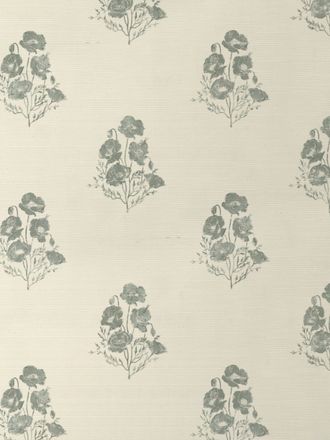 california poppy grasscloth wallpaper by nathan turner sage