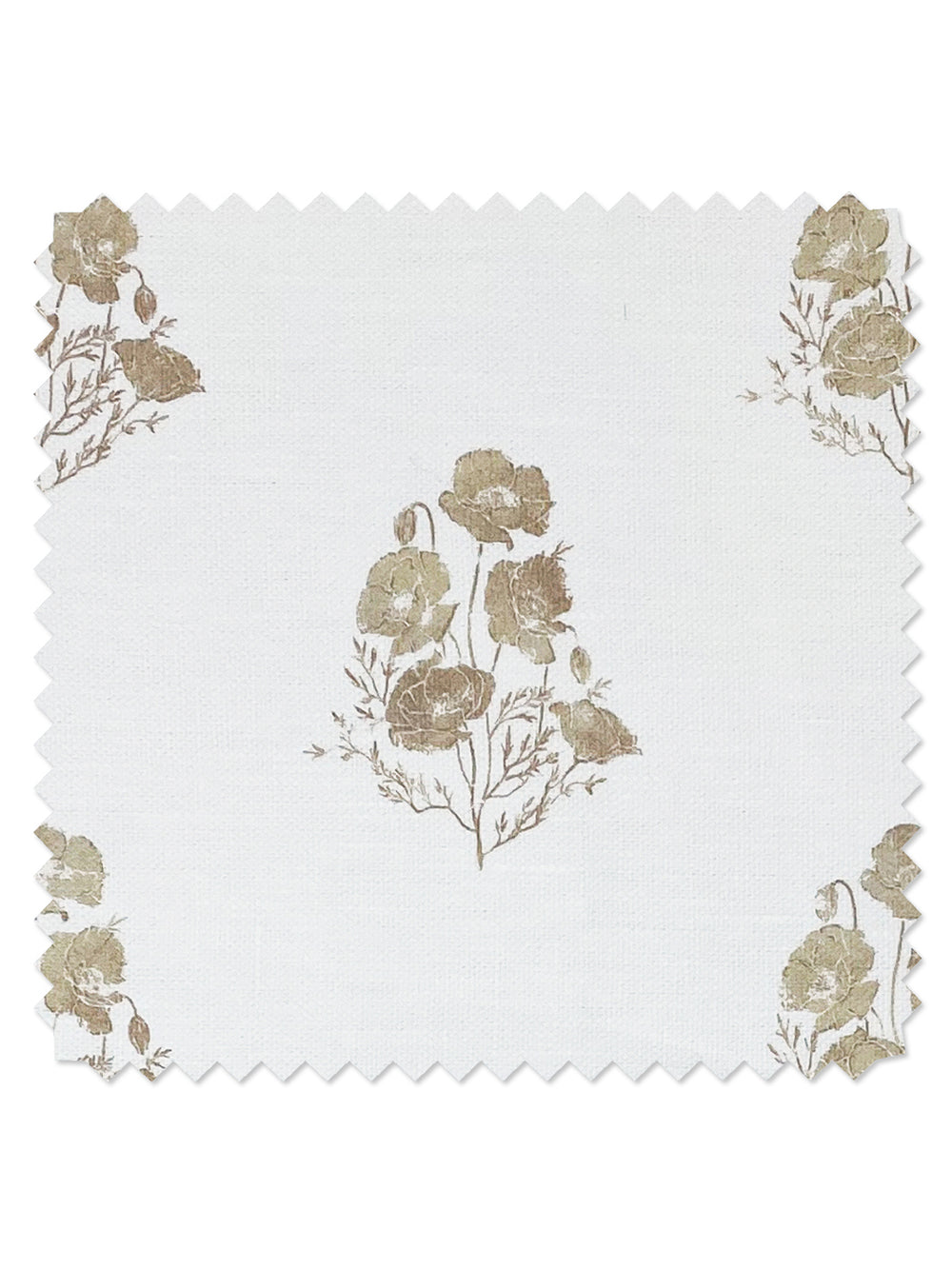 california poppy linen fabric by nathan turner neutral