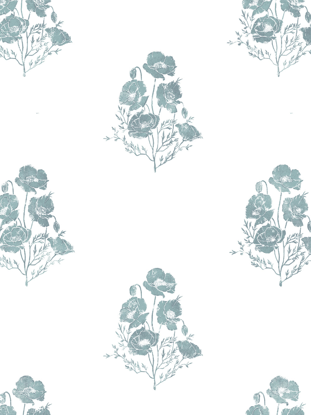 california-poppy-wallpaper-by-nathan-turner-seafoam