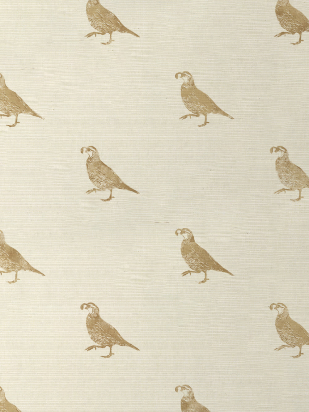 california quail grasscloth wallpaper by nathan turner gold