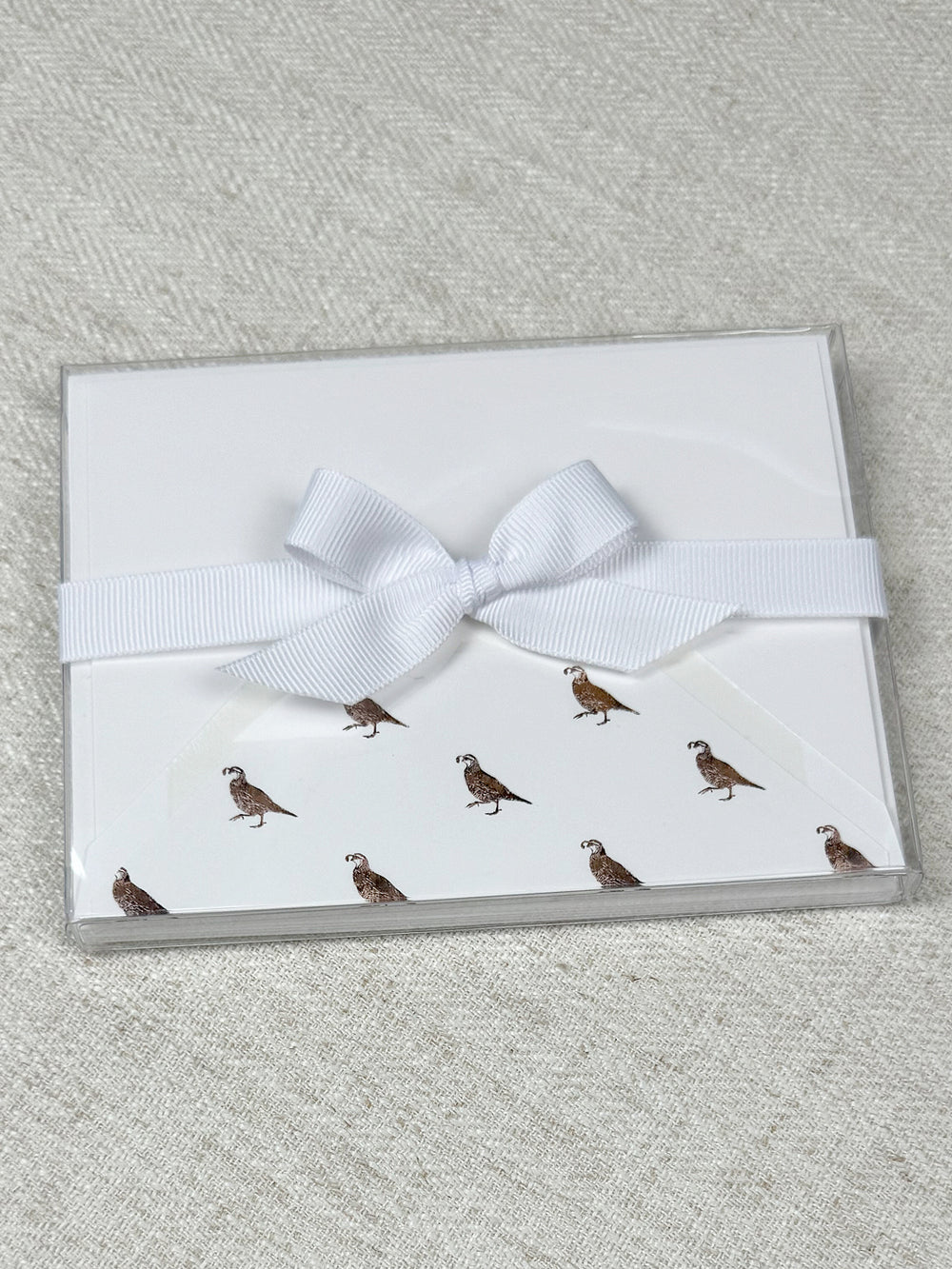 california quail note set by nathan turner brown