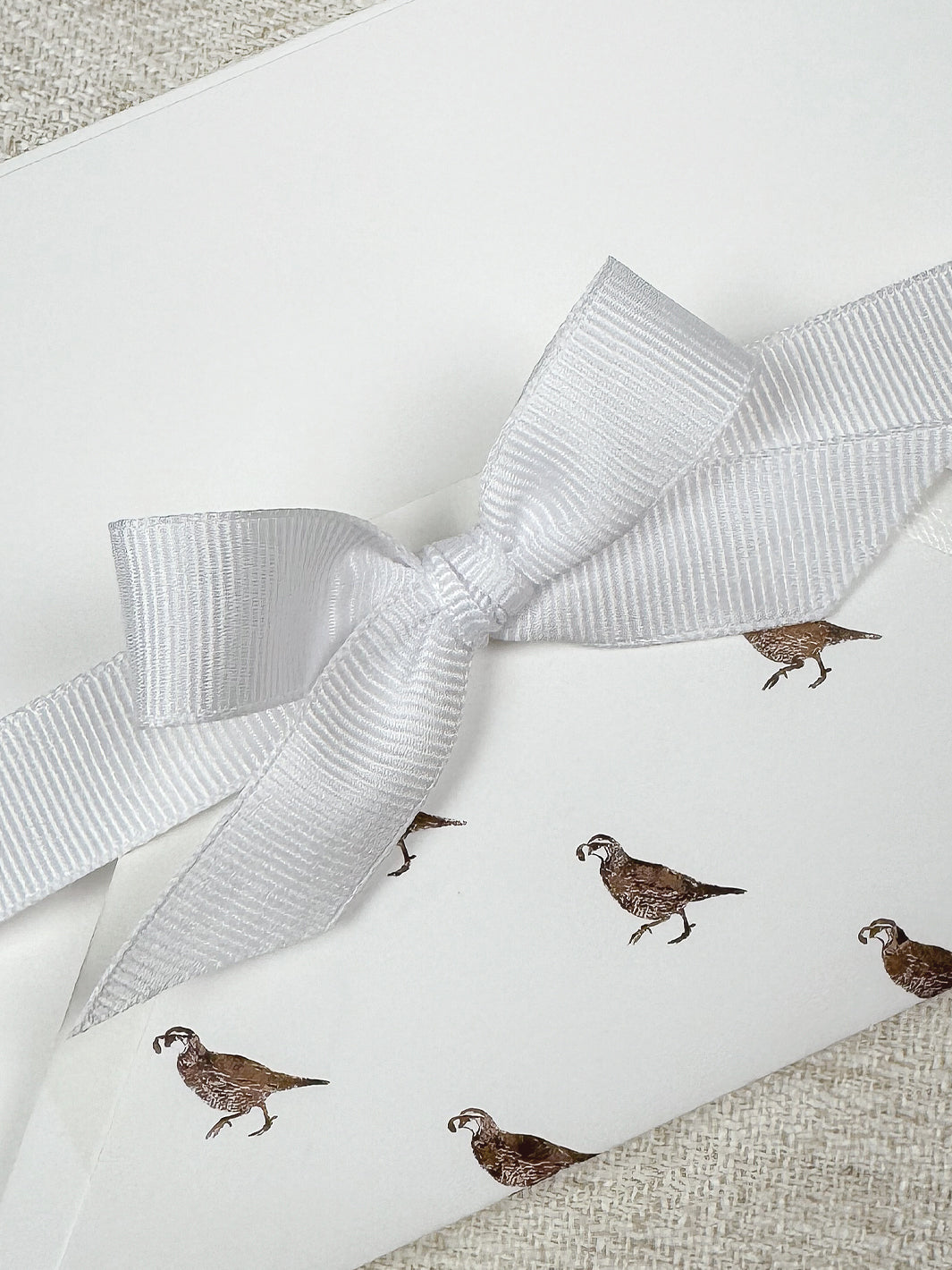 california quail note set by nathan turner brown
