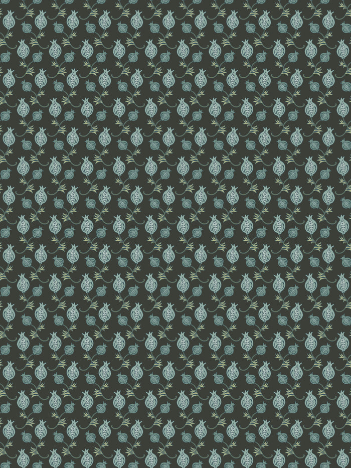 'Carmen Antiqua' Wallpaper by Wallshoppe - Nocturnal Botanical