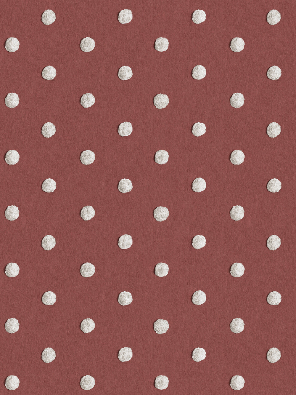 chenille-dots-small-wallpaper-by-chris-benz-red