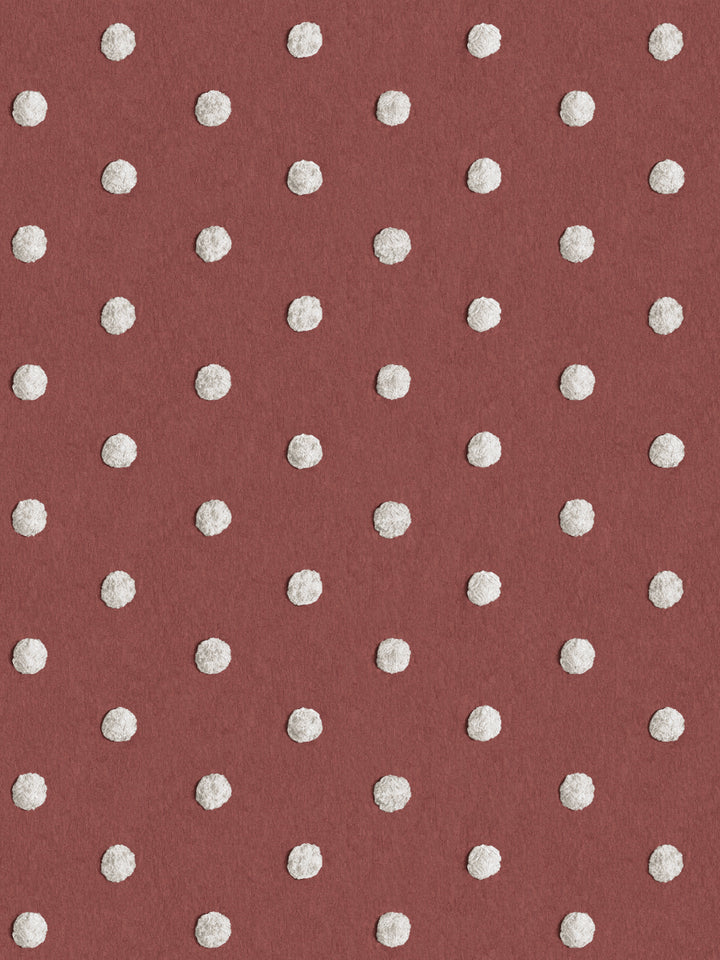 chenille-dots-small-wallpaper-by-chris-benz-red