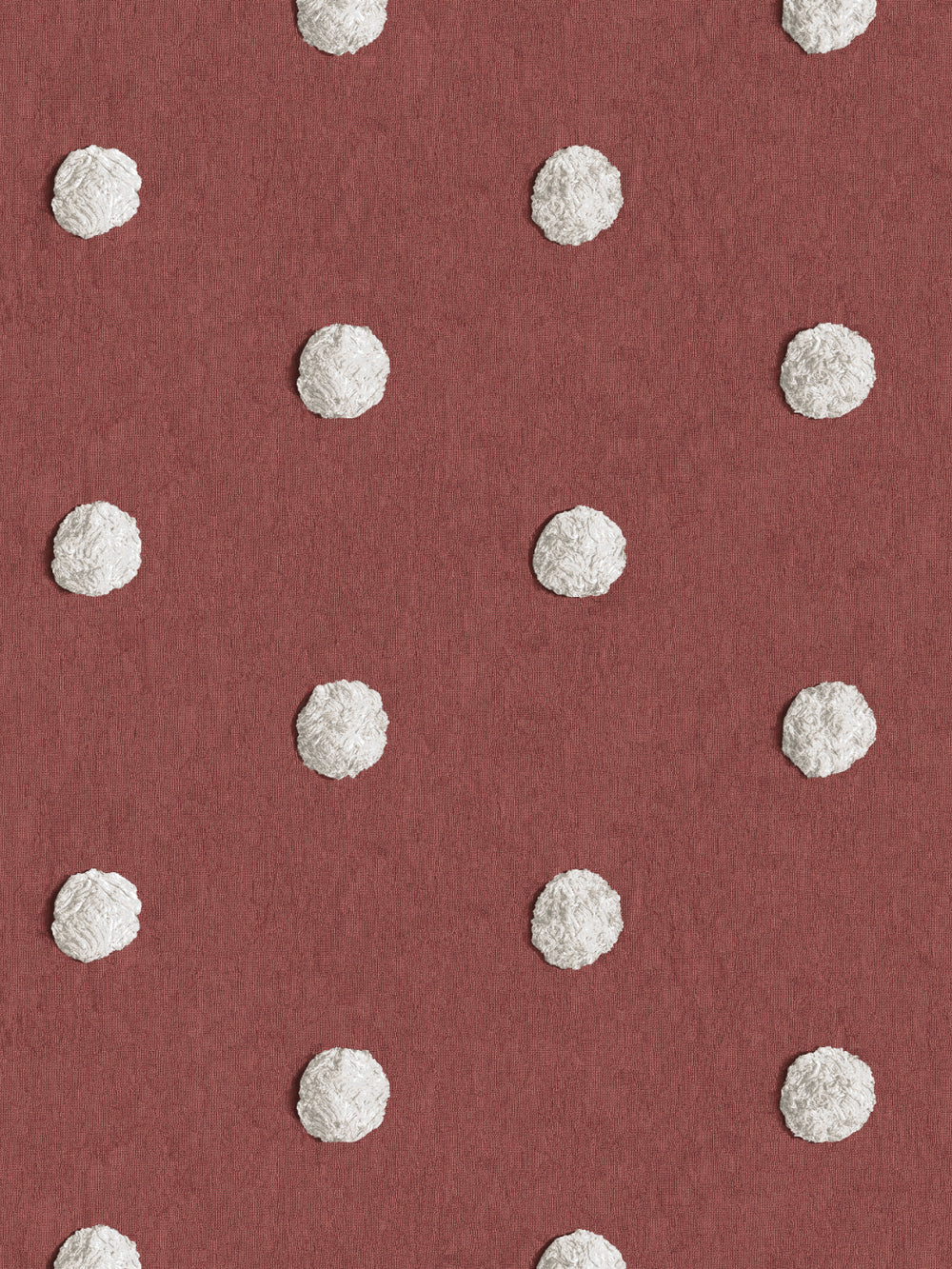 chenille-dots-small-wallpaper-by-chris-benz-red