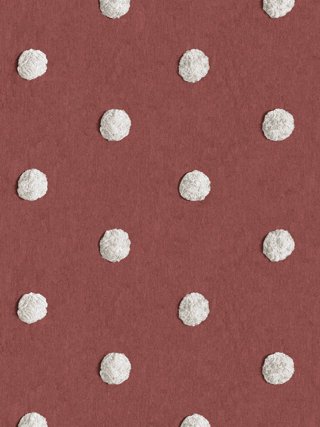 chenille-dots-small-wallpaper-by-chris-benz-red