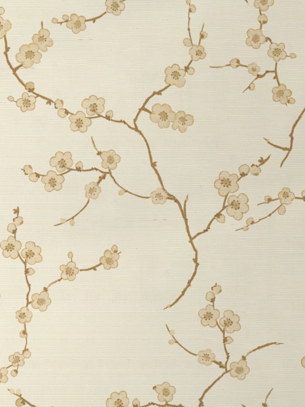 cherry blossom grasscloth wallpaper by nathan turner gold