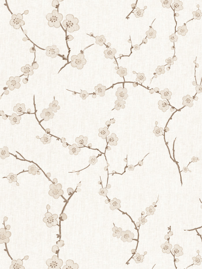 'Cherry Blossom' Wallpaper by Nathan Turner - Neutral
