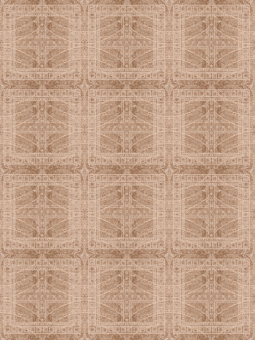 'Clubhouse Micro' Wallpaper by Flint Wood & Hicks - Oak
