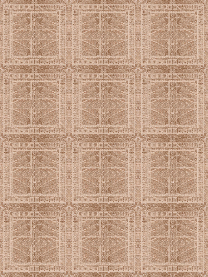 'Clubhouse Micro' Wallpaper by Flint Wood & Hicks - Oak