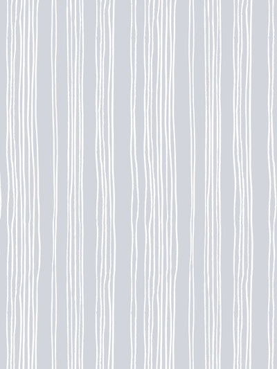 'Coastal Stripe' Wallpaper by Sugar Paper - Skylight