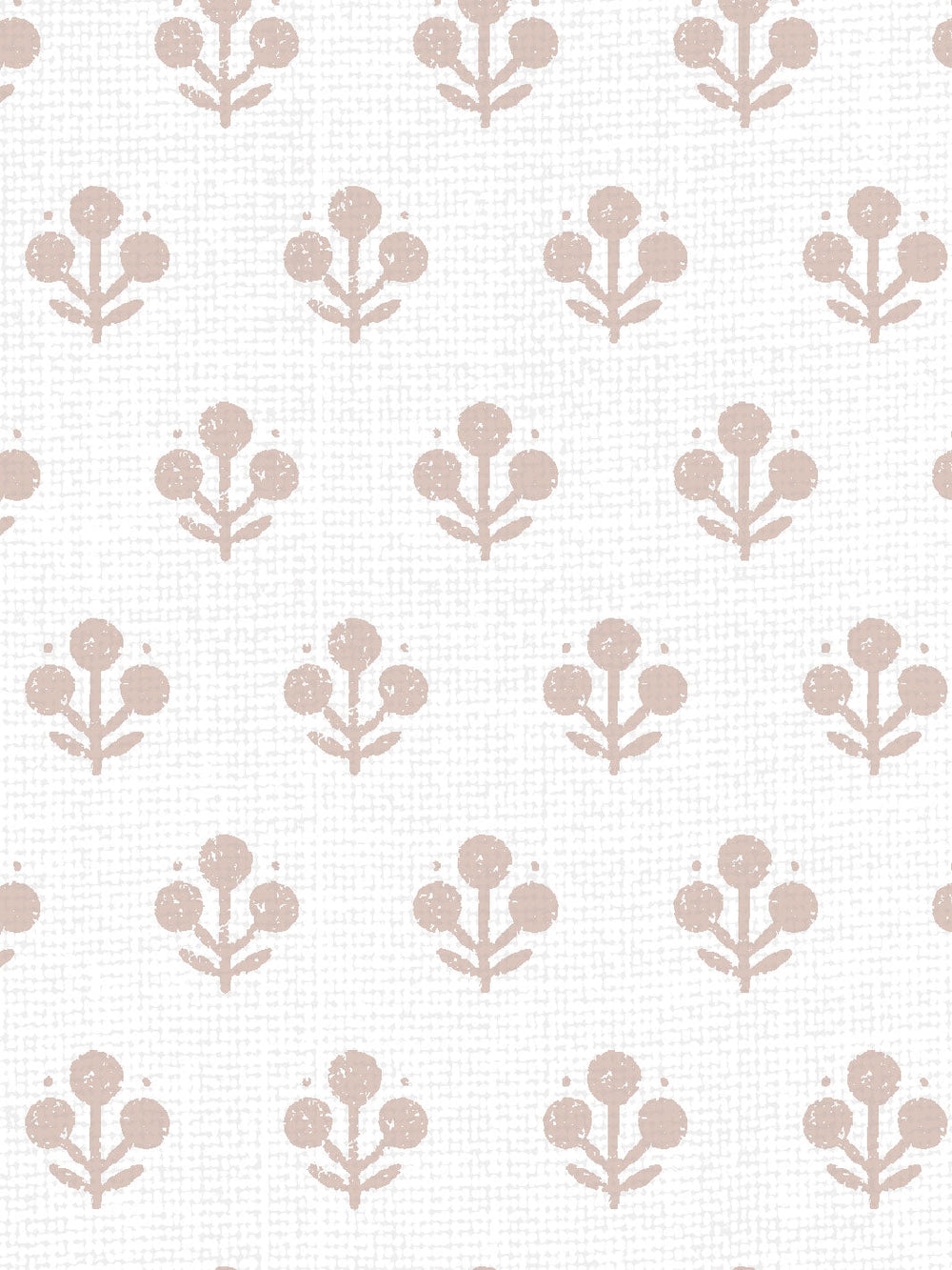 coco petite linen fabric by sugar paper rose on white